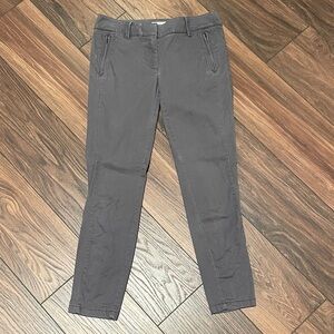 LOFT Gray Ankle Pants